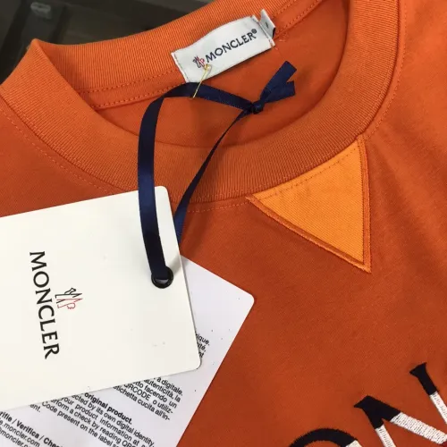 Replica Moncler T-Shirts Short Sleeved For Unisex #1419696 $36.00 USD for Wholesale