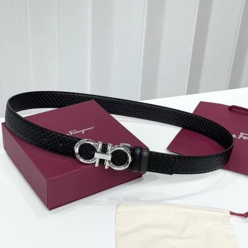 Replica Salvatore Ferragamo AAA Quality Belts In 3.5cm For Men #1419742 $52.00 USD for Wholesale