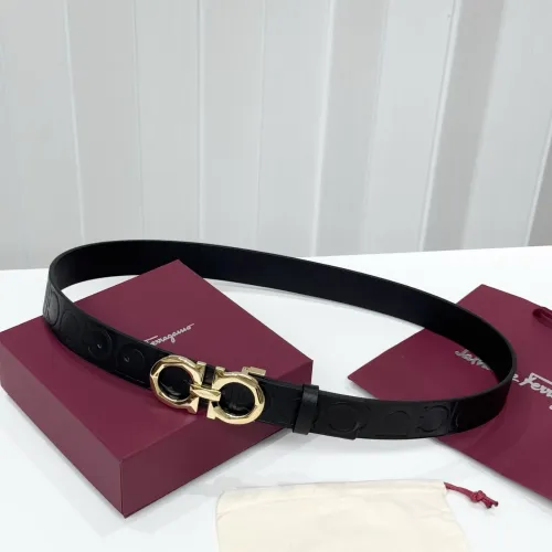 Replica Salvatore Ferragamo AAA Quality Belts In 3.5cm For Men #1419747 $52.00 USD for Wholesale