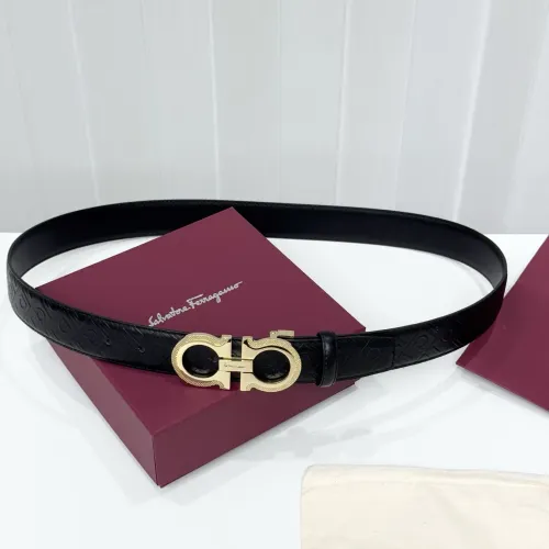 Replica Salvatore Ferragamo AAA Quality Belts In 3.5cm For Men #1419749 $52.00 USD for Wholesale