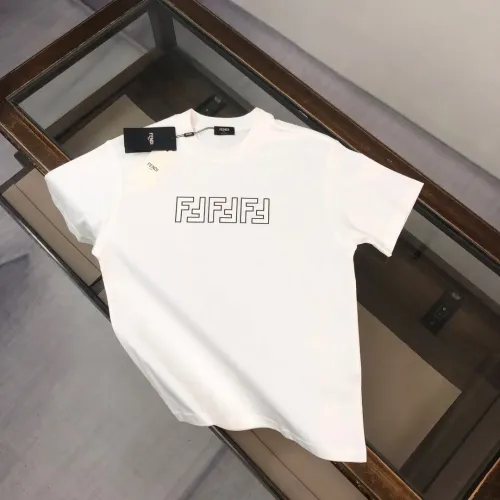 Cheap Fendi T-Shirts Short Sleeved For Unisex #1419770, $$36.00 USD On Fendi T-Shirts