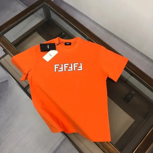 Cheap Fendi T-Shirts Short Sleeved For Unisex #1419771, $$36.00 USD On Fendi T-Shirts