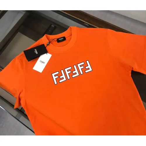 Replica Fendi T-Shirts Short Sleeved For Unisex #1419771 $36.00 USD for Wholesale