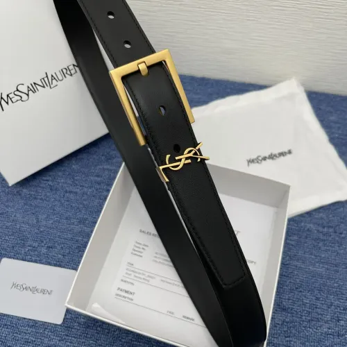 Cheap Yves Saint Laurent AAA Quality Belts In 3.0cm For Women #1419885, $$45.00 USD On Yves Saint Laurent AAA Quality Belts