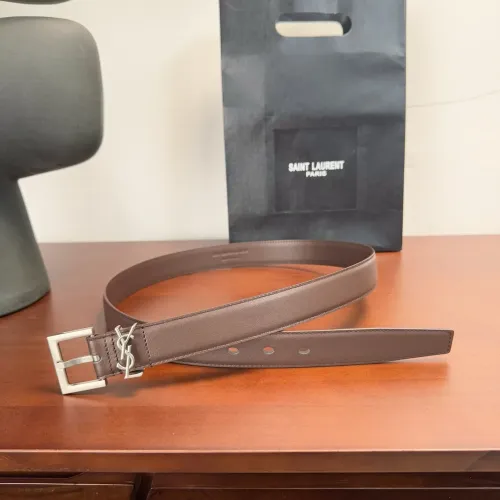 Cheap Yves Saint Laurent AAA Quality Belts In 3.0cm For Women #1419886, $$45.00 USD On Yves Saint Laurent AAA Quality Belts