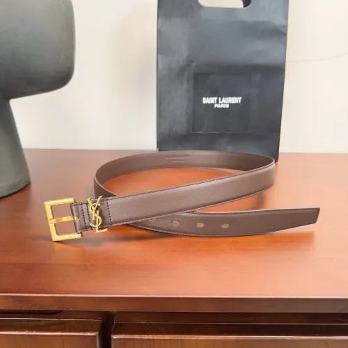 Cheap Yves Saint Laurent AAA Quality Belts In 3.0cm For Women #1419887, $$45.00 USD On Yves Saint Laurent AAA Quality Belts