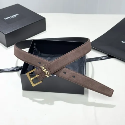 Cheap Yves Saint Laurent AAA Quality Belts In 3.0cm For Women #1419891, $$45.00 USD On Yves Saint Laurent AAA Quality Belts