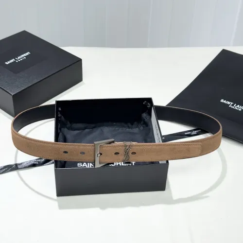 Replica Yves Saint Laurent AAA Quality Belts In 3.0cm For Women #1419895 $45.00 USD for Wholesale