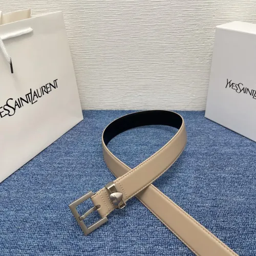 Replica Yves Saint Laurent AAA Quality Belts In 3.0cm For Women #1419897 $56.00 USD for Wholesale
