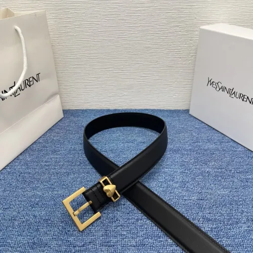 Replica Yves Saint Laurent AAA Quality Belts In 3.0cm For Women #1419904 $56.00 USD for Wholesale