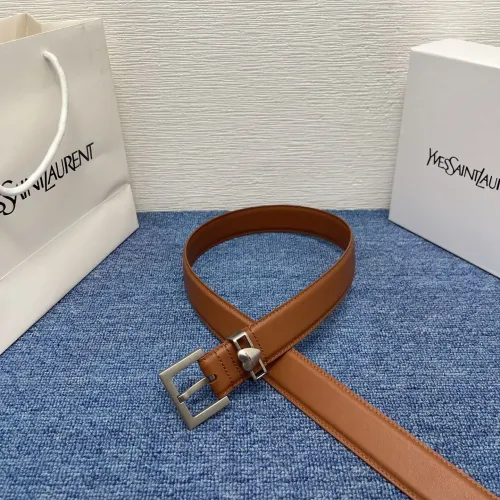 Replica Yves Saint Laurent AAA Quality Belts In 3.0cm For Women #1419905 $56.00 USD for Wholesale