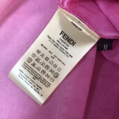 Replica Fendi T-Shirts Short Sleeved For Unisex #1419925 $36.00 USD for Wholesale