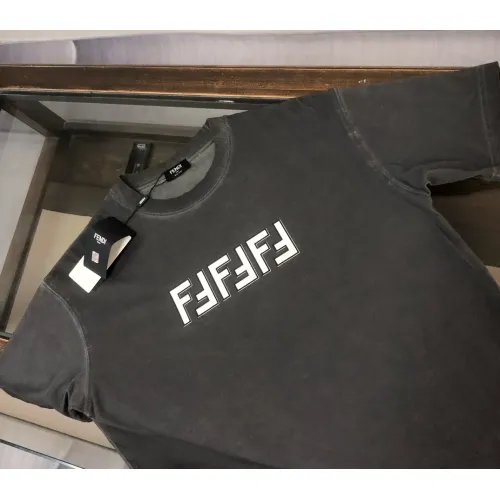 Replica Fendi T-Shirts Short Sleeved For Unisex #1419927 $36.00 USD for Wholesale