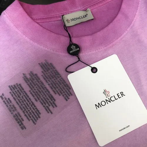 Replica Moncler T-Shirts Short Sleeved For Unisex #1419938 $36.00 USD for Wholesale