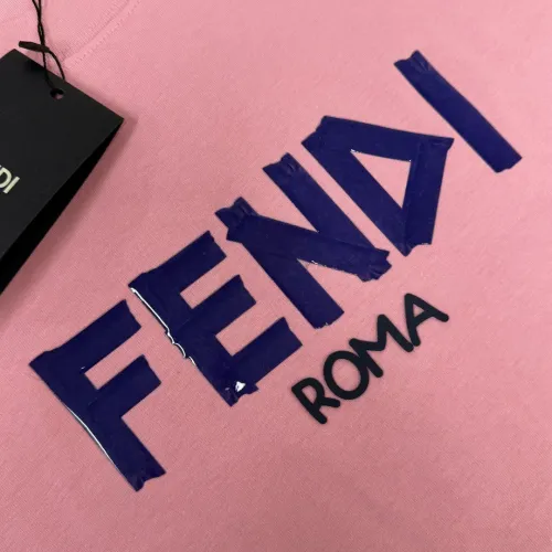 Replica Fendi T-Shirts Short Sleeved For Unisex #1419957 $29.00 USD for Wholesale
