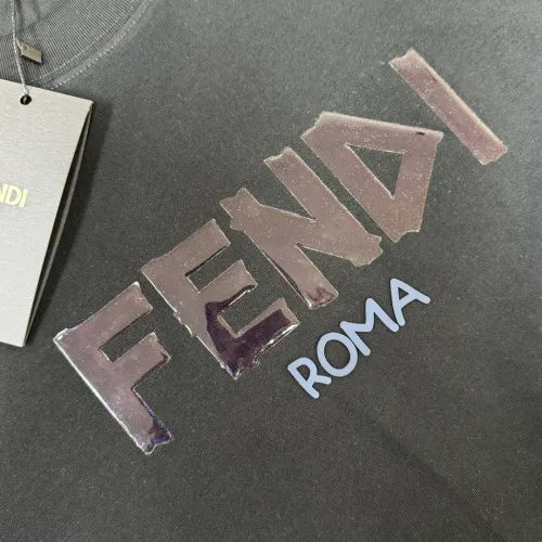 Replica Fendi T-Shirts Short Sleeved For Unisex #1419958 $29.00 USD for Wholesale