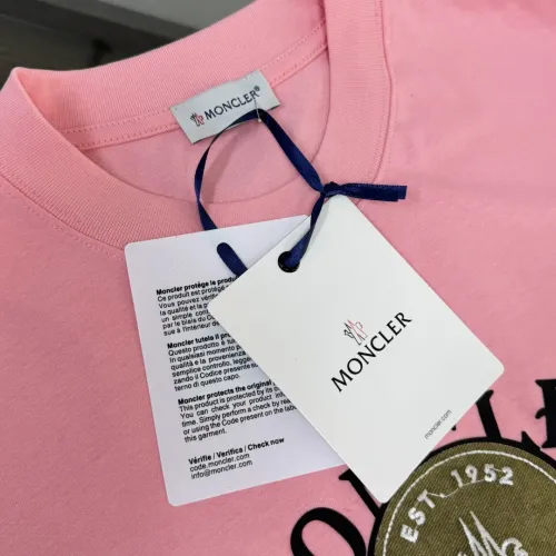Replica Moncler T-Shirts Short Sleeved For Unisex #1419969 $29.00 USD for Wholesale