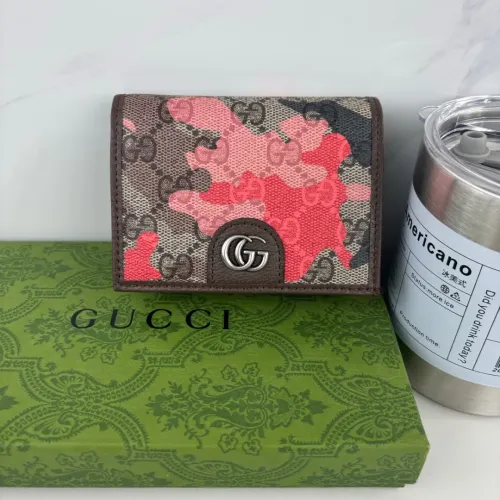 Cheap Gucci Card Holders #1420014, $$40.00 USD On Gucci Wallets