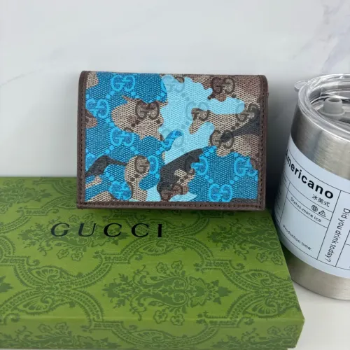Replica Gucci Card Holders #1420015 $40.00 USD for Wholesale