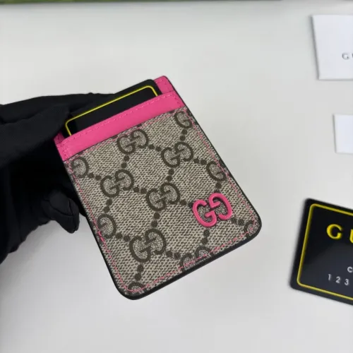 Replica Gucci Card Holders #1420030 $32.00 USD for Wholesale