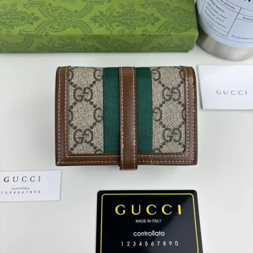 Replica Gucci Wallets #1420045 $42.00 USD for Wholesale