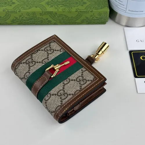 Replica Gucci Wallets #1420045 $42.00 USD for Wholesale
