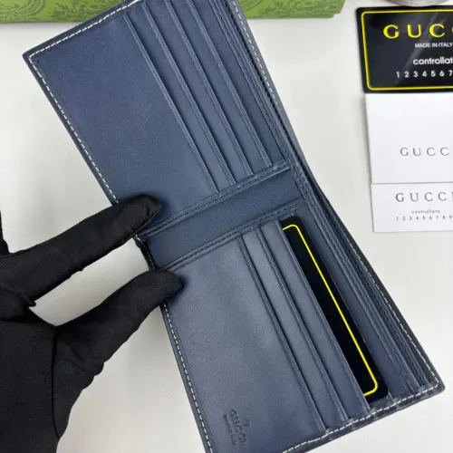 Replica Gucci Wallets For Men #1420051 $34.00 USD for Wholesale