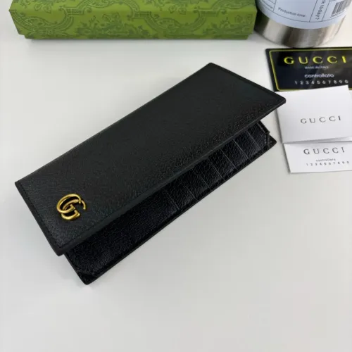 Replica Gucci Long Wallets For Men #1420060 $40.00 USD for Wholesale
