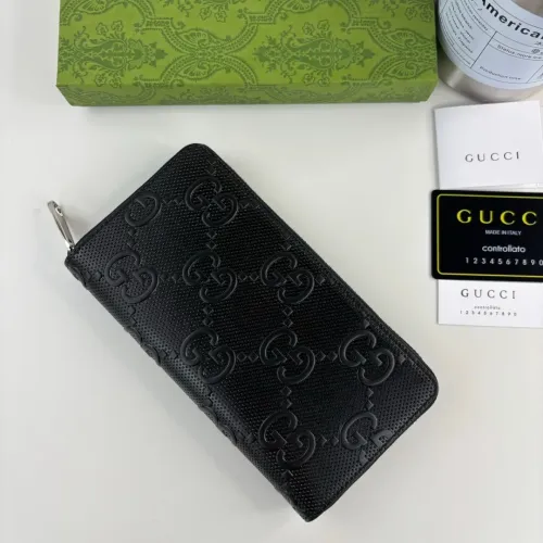 Cheap Gucci Long Wallets #1420063, $$45.00 USD On Gucci Wallets
