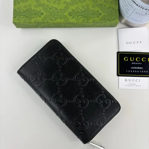 Replica Gucci Long Wallets #1420063 $45.00 USD for Wholesale