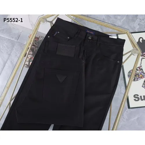 Replica Prada Pants For Men #1420158 $45.00 USD for Wholesale