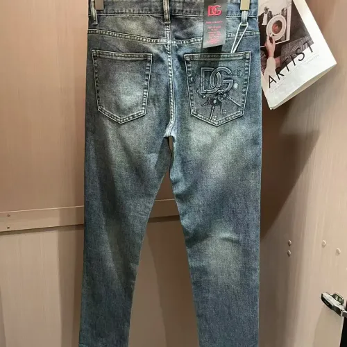 Replica Dolce & Gabbana D&G Jeans For Men #1420217 $45.00 USD for Wholesale