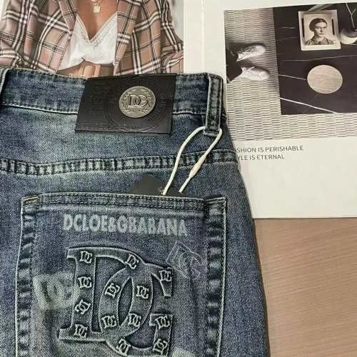 Replica Dolce & Gabbana D&G Jeans For Men #1420219 $45.00 USD for Wholesale