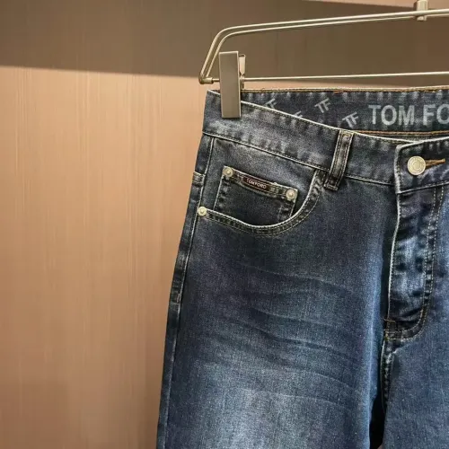 Replica Tom Ford Jeans For Men #1420221 $45.00 USD for Wholesale