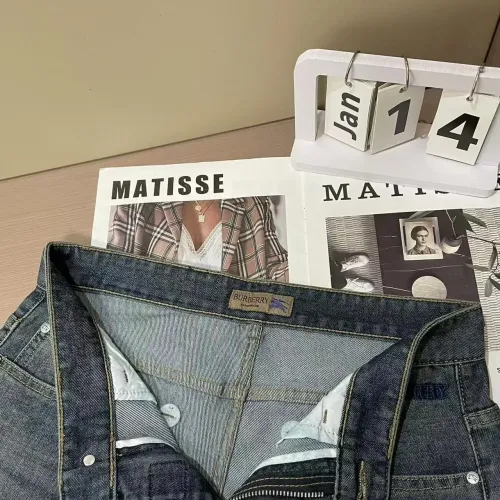 Replica Burberry Jeans For Men #1420224 $45.00 USD for Wholesale