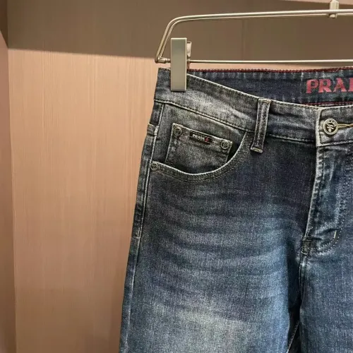Replica Prada Jeans For Men #1420229 $45.00 USD for Wholesale