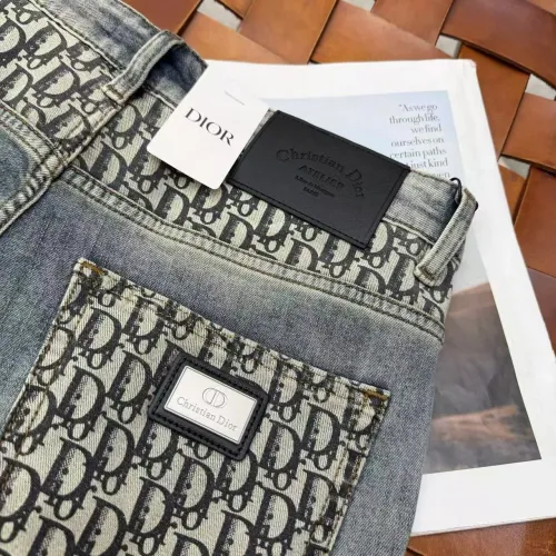 Replica Christian Dior Jeans For Men #1420244 $52.00 USD for Wholesale