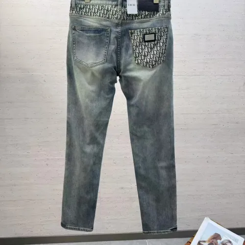Replica Christian Dior Jeans For Men #1420244 $52.00 USD for Wholesale