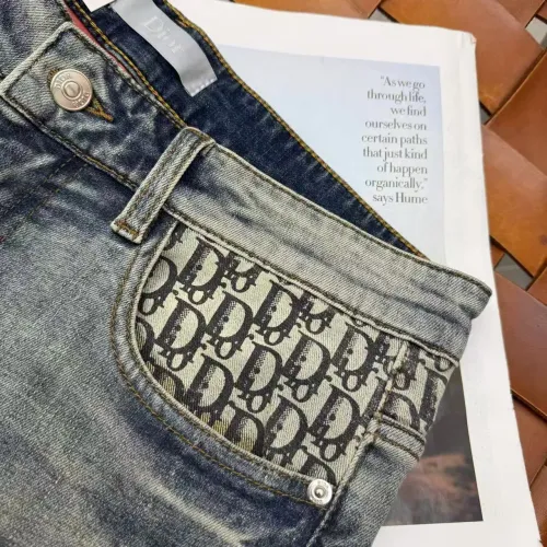 Replica Christian Dior Jeans For Men #1420244 $52.00 USD for Wholesale