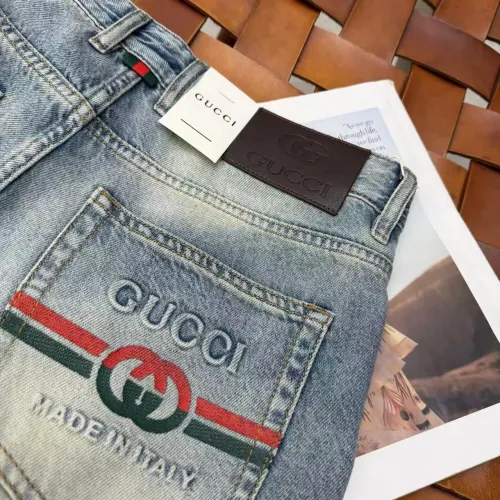 Replica Gucci Jeans For Men #1420248 $52.00 USD for Wholesale
