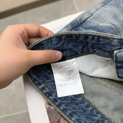 Replica Gucci Jeans For Men #1420248 $52.00 USD for Wholesale