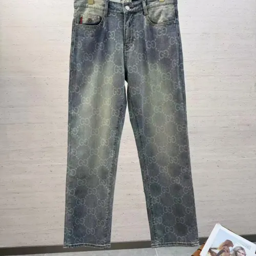 Replica Gucci Jeans For Men #1420258 $52.00 USD for Wholesale