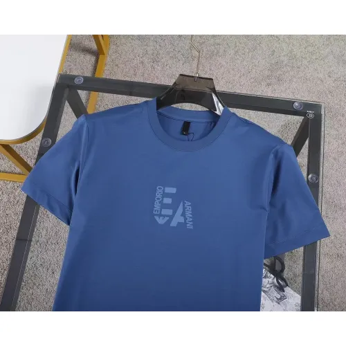 Replica Armani T-Shirts Short Sleeved For Men #1420272 $34.00 USD for Wholesale