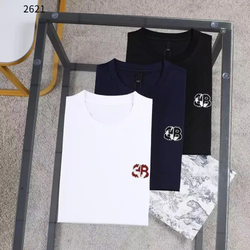 Replica Balenciaga T-Shirts Short Sleeved For Men #1420287 $34.00 USD for Wholesale