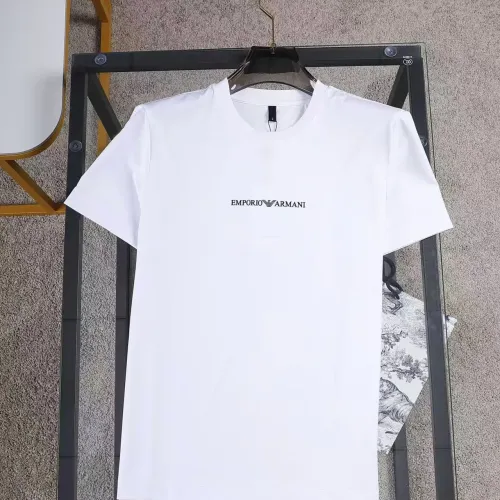 Cheap Armani T-Shirts Short Sleeved For Men #1420289, $$34.00 USD On Armani T-Shirts