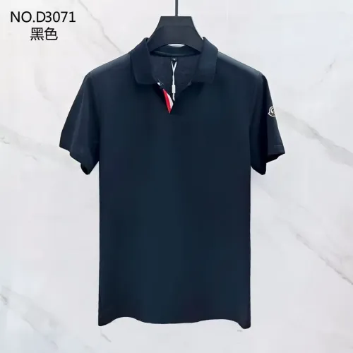 Replica Moncler T-Shirts Short Sleeved For Men #1420338 $40.00 USD for Wholesale