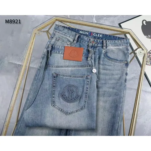 Replica Moncler Jeans For Men #1420458 $45.00 USD for Wholesale