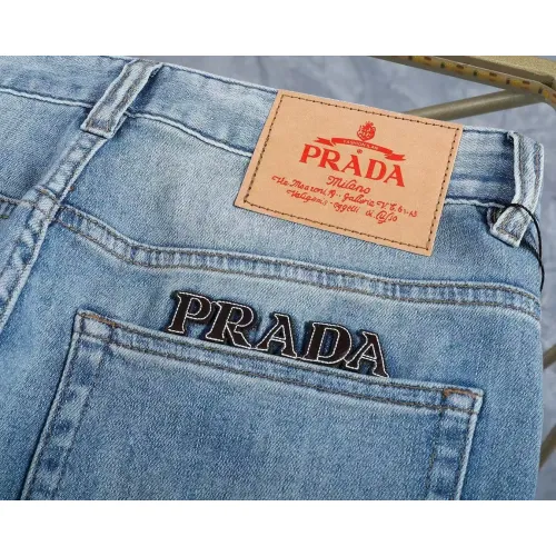 Replica Prada Jeans For Men #1420459 $45.00 USD for Wholesale