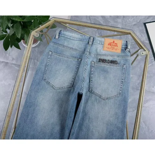 Replica Prada Jeans For Men #1420459 $45.00 USD for Wholesale