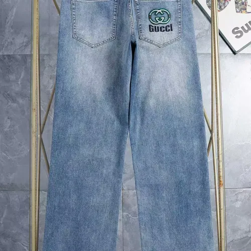 Replica Gucci Jeans For Men #1420462 $45.00 USD for Wholesale